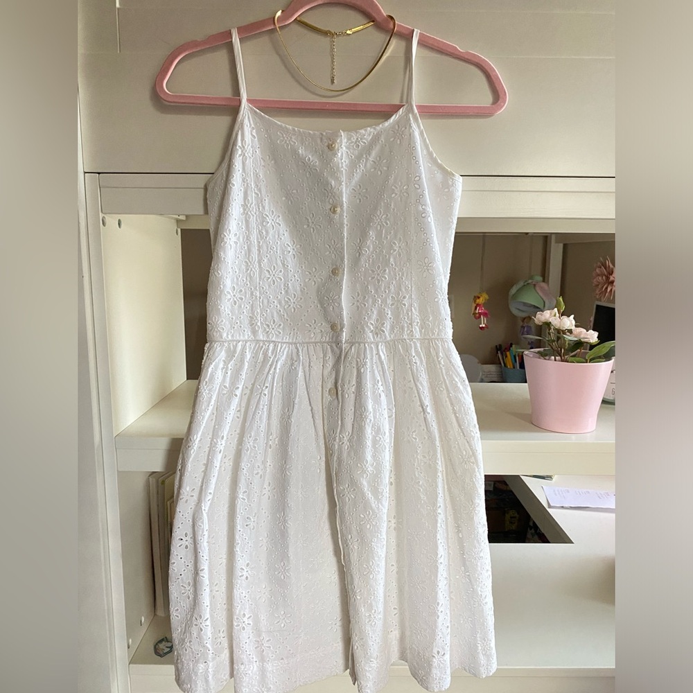 Polo by Ralph Lauren White Kids Formal Dress